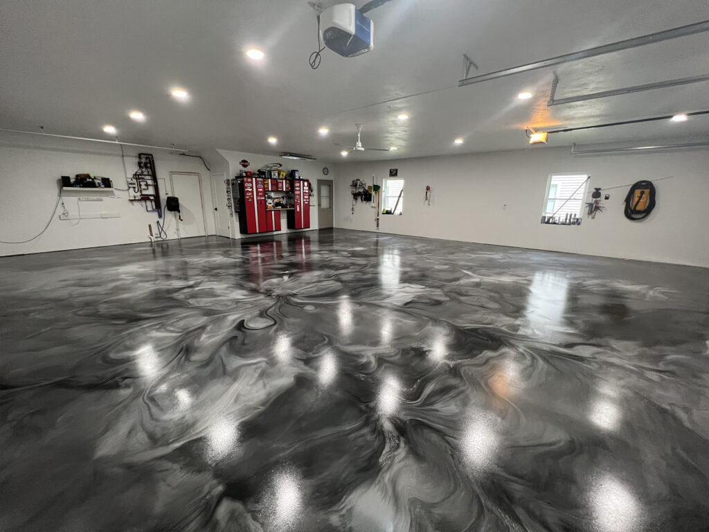 commercial polyaspartic floor coating in port huron mi