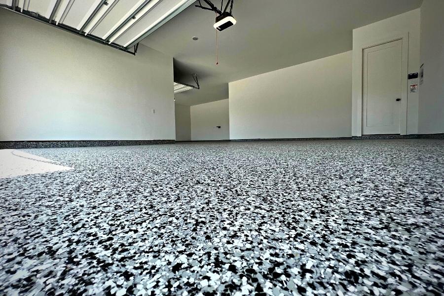 residential epoxy garage floor coating port huron mi