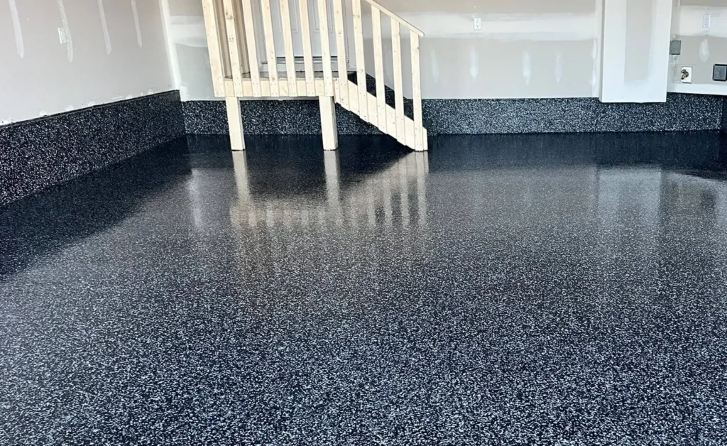 metallic epoxy garage floor coating