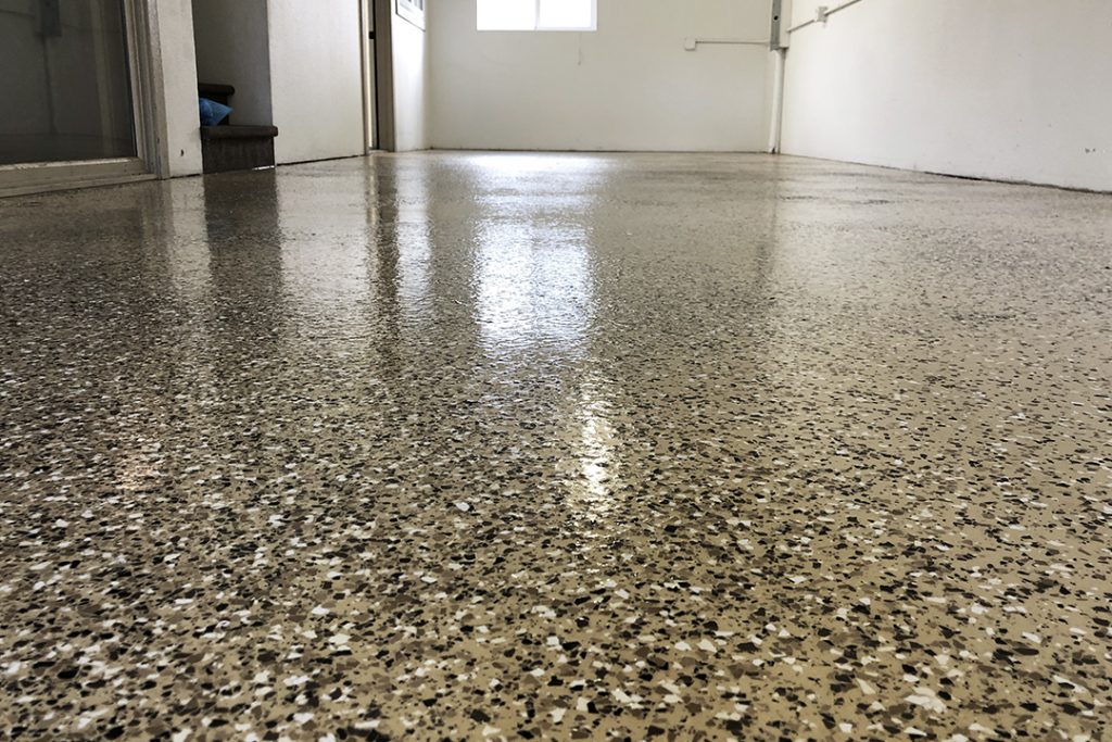 polyurea garage floor coating port huron mi